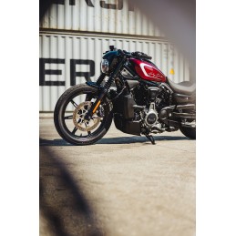 FORK TUBE COVER KIT LONG BLACK HARLEY DAVIDSON RH 975 NIGHTSTER ABS 22-24