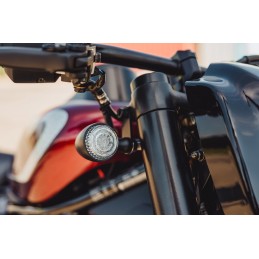 KIT COPRI TUBO FORCELLA LUNGO NERO HARLEY DAVIDSON RH 975 NIGHTSTER ABS 22-24