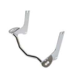 STAFFA DI SUPPORTO CROMATA FARI AUSILIARI PER HARLEY DAVIDSON FLHR ROAD KING 94-17