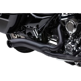 SCARICO MARMITTA COBRA 2IN1 TURN OUT NERO HARLEY DAVIDSON FLH FLT TOURING 17-22