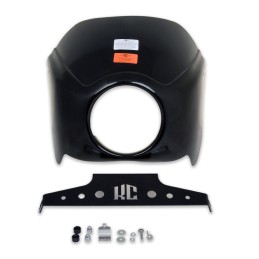 WINDSCHUTZSCHEIBE KILLER CUSTOM CAFE RACER HARLEY DAVIDSON FXD DYNA GLIDE 06-17