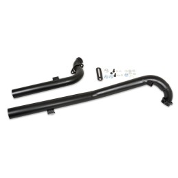 BLACK EXHAUSTS WYATT GATLING® DRAG PIPE FOR INDIAN SCOUT 15-23