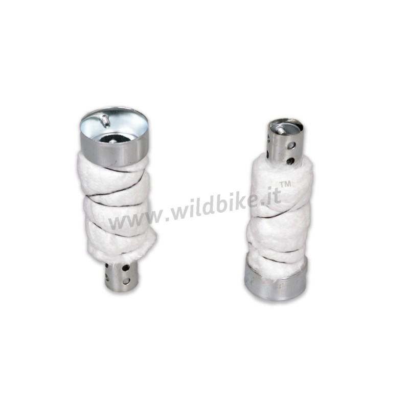 QUIET BAFFLES DB KILLER 48 MM EXHAUST MUFFLERS MOTORCYCLE CUSTOM AND HARLEY DAVIDSON