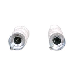 QUIET BAFFLES DB KILLER 35 MM EXHAUST MUFFLERS MOTORCYCLE CUSTOM AND HARLEY DAVIDSON