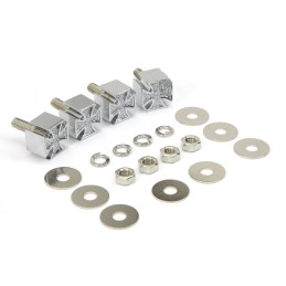 MALTESERKREUZ DELUXE MUTTERN SCHRAUBEN FÜR DIE HALTERUNG CUSTOM BIKE UND HARLEY DAVIDSON