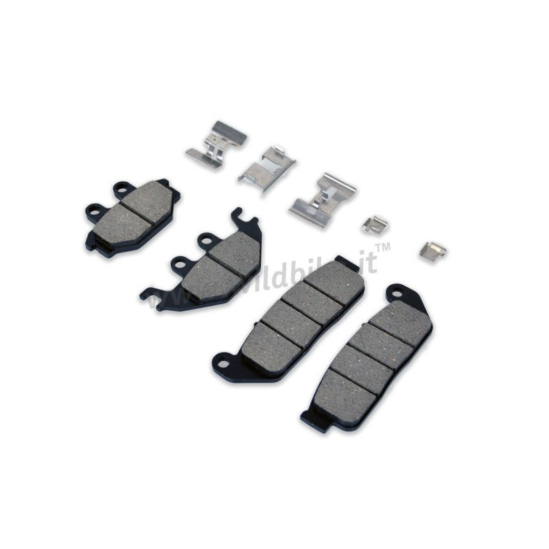 PLAQUETTES DE FREIN KIT SEMI-METALLIC AVANT ET ARRIERE INDIAN SCOUT/SIXTY 15-17