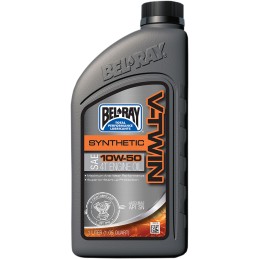 HUILE MOTEUR  BEL RAY 4 STROKES V-TWIN SINTHETIC 10W50 1 LT. HARLEY DAVIDSON