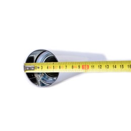 SCARICHI MARMITTE SLIP-ON X-FORCE 28"  CROMATI HARLEY DAVIDSON FLH/FLT TOURING 95-16