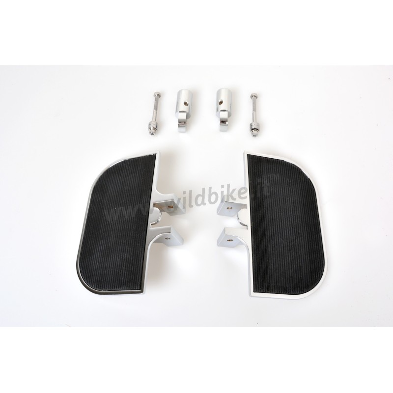 PEDANE PASSEGGERO MINI COMFORT RUBBER STYLE PER HARLEY DAVIDSON
