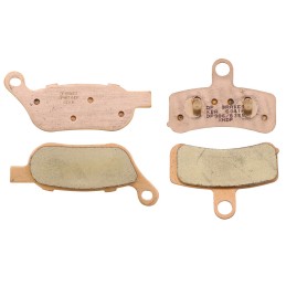 KOMPLETTE KIT BREMSBELÄGE DP BKAKES SINTERED HARLEY DAVIDSON FXST FLST SOFTAIL 08-17