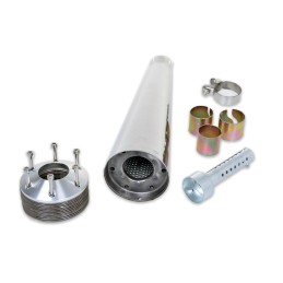 UNIVERSAL MEGAPHONE AUSPUFF SUPER CONE CHROM MOTORRAD CUSTOM UND HARLEY DAVIDSON