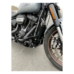 TUBE PROTECTEUR DE MOTEUR KODLIN CLUB STYLE NOIR HARLEY DAVIDSON SOFTAIL 2018-25