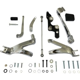 FORWARD CONTROLS CHROME HARLEY DAVIDSON SOFTAIL M-EIGHT 18-23