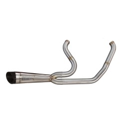 POT D'ÉCHAPPEMENT 2-EN-1 TBR COMP-S SHORTY TURN-OUT INOX HARLEY DAVIDSON FLSB SPORT GLIDE 2018-2024