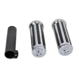POIGNEES JOCKEY EAGLE CHROME POUR HARLEY DAVIDSON