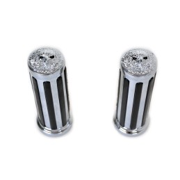 JOCKEY EAGLE GRIPS CHROME FOR HARLEY DAVIDSON 86-21