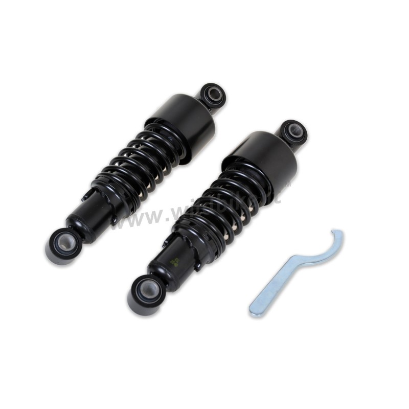 BLACK LOWERING SHOCKS HARD DRIVE 10,5" HARLEY DAVIDSON XL SPORTSTER 96-20