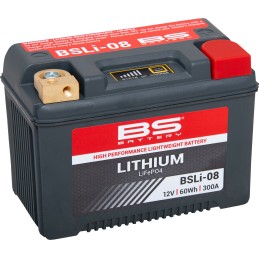 BATTERIA AL LITIO BSLi-08 12 V 60 Wh (5 Ah) CCA 300 HARLEY DAVIDSON XL SPORTSTER 2004-22