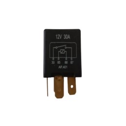 UNIVERSAL-RELAIS 12V - 30A FÜR SCHEINWERFER, HORN, SIREN, MOTORRADLICHTER