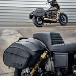 SACOCHES DXT SPORT EXTENSIBLE POUR HARLEY DAVIDSON FXD DYNA 1991-2017