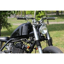 PHARE DE LUMIÈRES SLIMLINE 110 MM. EU APPROUVEE MOTO CUSTOM ET HARLEY DAVIDSON