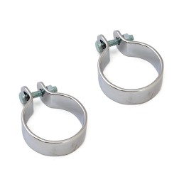 MUFFLER CLAMP SET 1-7/8" 48 MM FOR EXHAUSTS HARLEY DAVIDSON