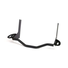 STAFFA DI SUPPORTO NERA FARI AUSILIARI PER HARLEY DAVIDSON FLHT ELECTRA GLIDE 96-13