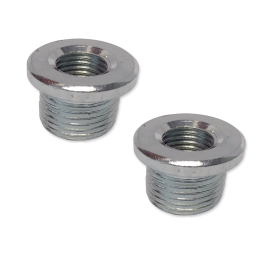 KIT DADI RIDUTTORI ADATTATORI DRAG DA 12 MM A 18 MM. SONDA LAMBDA O2 PER SCARICHI MOTO