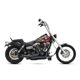 SCARICO TBR COMPETITION 2IN1 SHORTY TURN-OUT NERO HARLEY DAVIDSON FXD DYNA 06-17