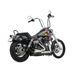 SCARICO TBR COMPETITION 2IN1 SHORTY TURN-OUT INOX HARLEY DAVIDSON FXD DYNA 06-17