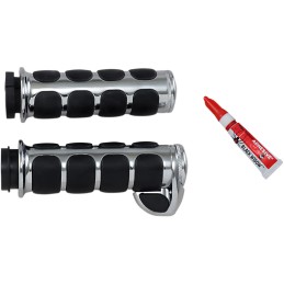 POIGNÉES KURYAKYN PREMIUM ISO™ CHROME HARLEY DAVIDSON SOFTAIL M-EIGHT 18-24