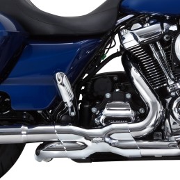 HEADER KIT VANCE & HINES POWER DUAL CHROME HARLEY DAVIDSON FLH FLT TOURING 2017-2025