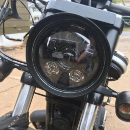 SCHEINWERFERKÖRPER 6 LED FRONT EU GENEMIGHTSUPERLIGHT HARLEY DAVIDSON XL SPORTSTER 04-20