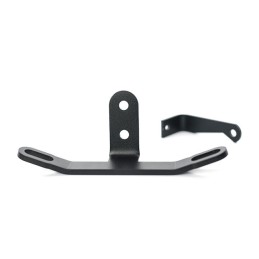 SCHWARZE SEITENSTÜTZHALTERUNG KC FÜR MOTOR HARLEY DAVIDSON XL SPORTSTER 04-21