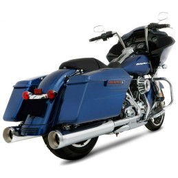 SISTEMA DI SCARICO RINEHART SLIMLINE 45 2IN2 CROMATO HARLEY DAVIDSON FLH FLT TOURING 17-21