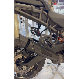 SYSTÈME D'ÉCHAPPEMENT MCJ RACE NOIR APPROUVÉ EU HARLEY DAVIDSON PAN AMERICA 1250 21-24