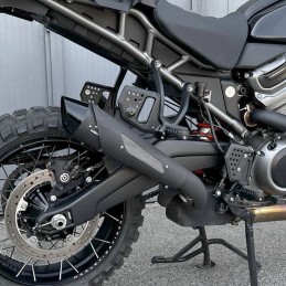 SCARICO MARMITTA MCJ RACE NERO OMOLOGATO HARLEY DAVIDSON PAN AMERICA 1250 21-24