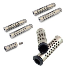 SET COORDINATO PEDANE SHOOTER SILENCER STYLE 2 PER MOTO HARLEY DAVIDSON