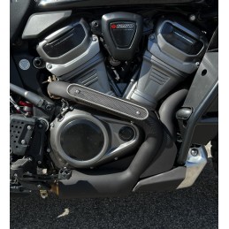 SYSTÈME D'ÉCHAPPEMENT MCJ RACE NOIR APPROUVÉ EU HARLEY DAVIDSON PAN AMERICA 1250 21-24