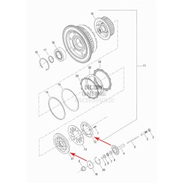 DISQUE DE DEBLOCAGE ET PLATEAU DE PRESSION EMBRAYAGE HARLEY DAVIDSON BIG TWIN/TWIN CAM 98-17