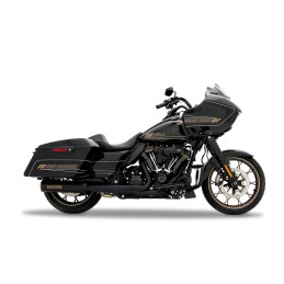 SCARICHI MARMITTE SLIP-ON RINEHART HP45 NERI/BRONZO HARLEY DAVIDSON FLH/FLT TOURING 2017-25