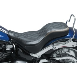 SITZBANK COMFORT MUSTANG DAY TRIPPER™ HARLEY DAVIDSON FLFB SOFTAIL FAT BOY 18-24