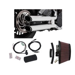 KIT STAGE 3 HOHE LEISTUNG VANCE & HINES VERCHROMT INDIAN SCOUT SIXTY BOBBER 15-23