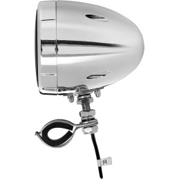 STEREO AUDIO SYSTEM BOSS 3" 2 CH 600W CHROME FOR MOTORCYCLE AND HARLEY DAVIDSON