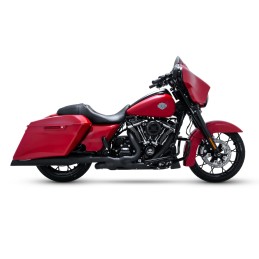 Auspuffkrümmer KIT VANCE & HINES POWER DUALS SCHWARZ HARLEY DAVIDSON FLH FLT TOURING M-EIGHT 17-23