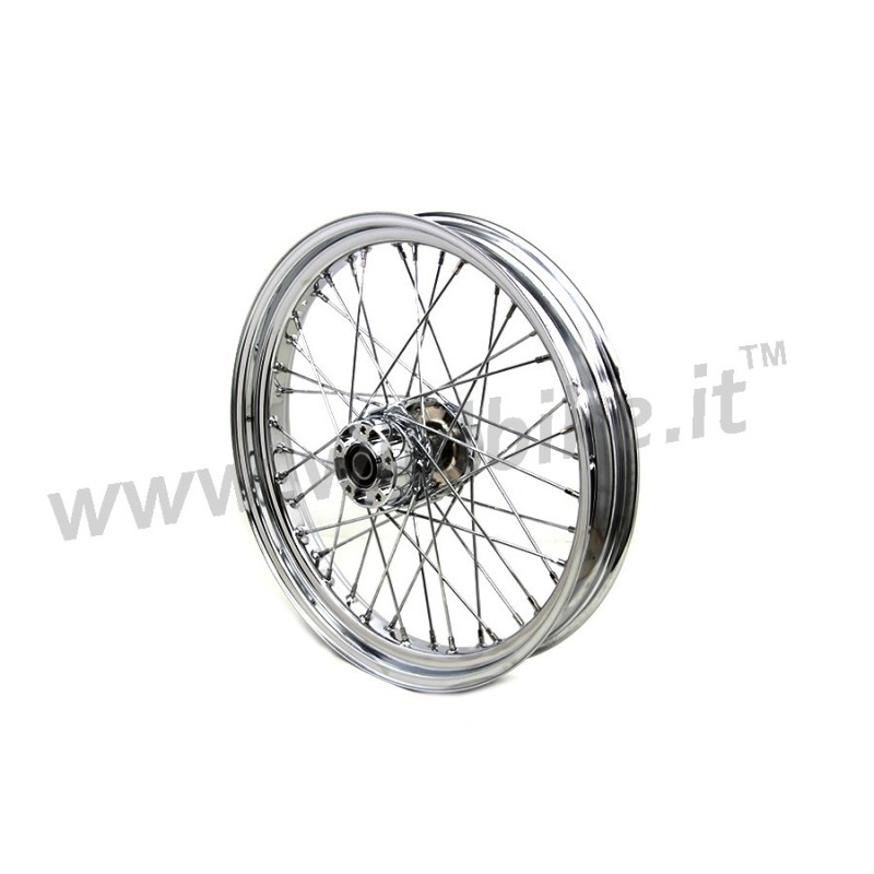 Ersatz Frontspeichenräder 40 SPEICHEN 21" x 3.25" NO ABS VERCHROMT HARLEY DAVIDSON FLH TOURING 00-07