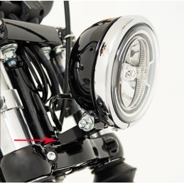 MONTAGEHALTER FÜR WINDSCHUTZSCHEIBEN-SCHEINWERFERVERLÄNGERUNG HARLEY DAVIDSON SOFTAIL FXBB STREET BOB M-EIGHT 18-24