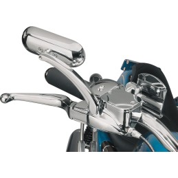 SPECCHIETTO DON HOTOP CROMATO MOTO CUSTOM E HARLEY DAVIDSON