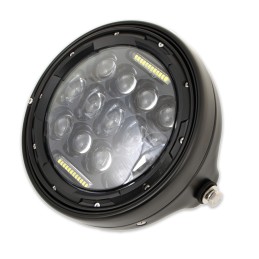 15 LED HEADLIGHT EU APPROVED 7.7" 200 MM SUPERLIGHT FOR MOTORCYCLE