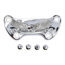 PINCE PLATE EAGLE SPIRIT POUR GUIDON HARLEY DAVIDSON
